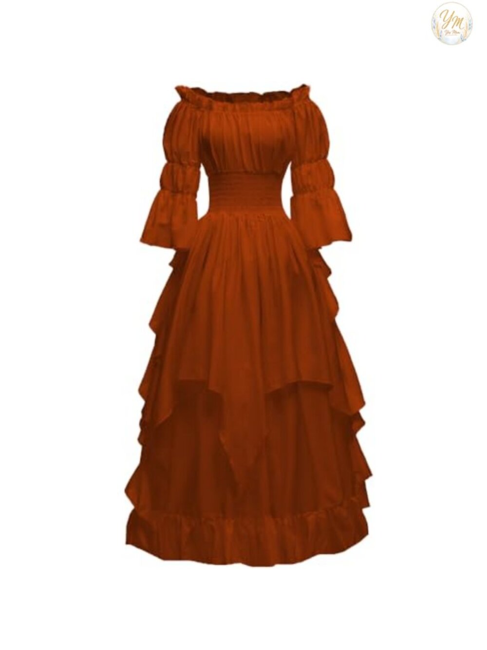 Gothic Witch Medieval Renaissance Victorian Costume Dress